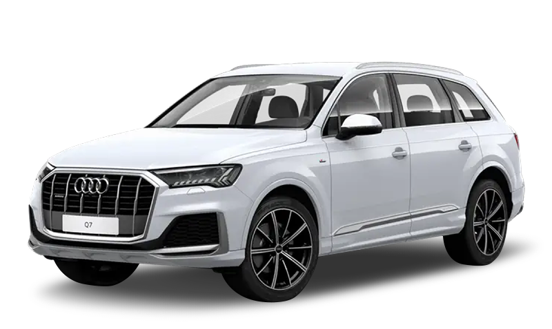 아우디 Q7 55 TFSI 콰트로 프리미엄 글래시어 화이트
